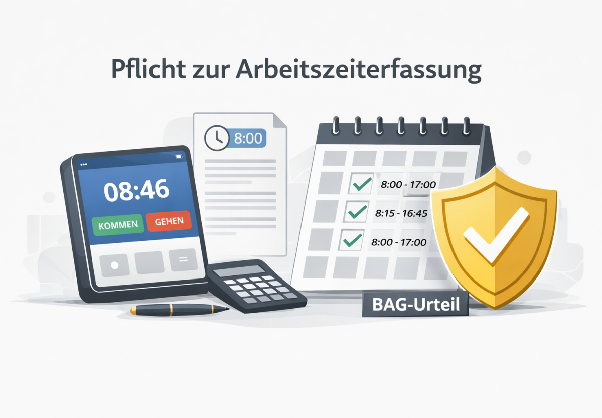 Arbeitszeiterfassung Pflicht Deutschland