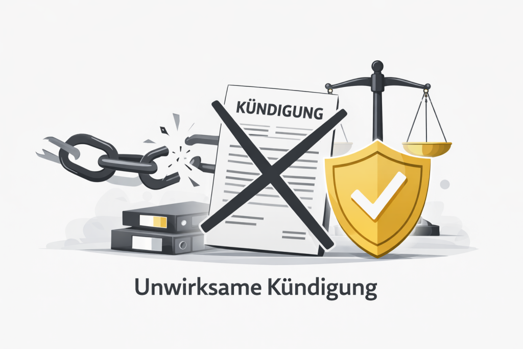 Unwirksame Kündigung Gründe