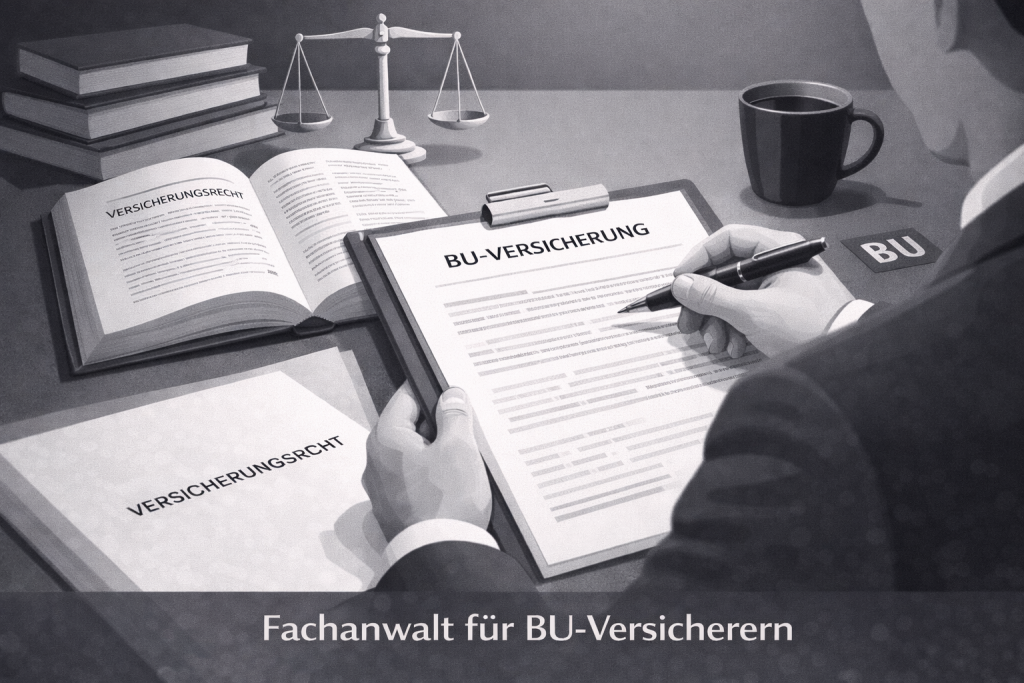 Versicherung Anwalt spezialisiert